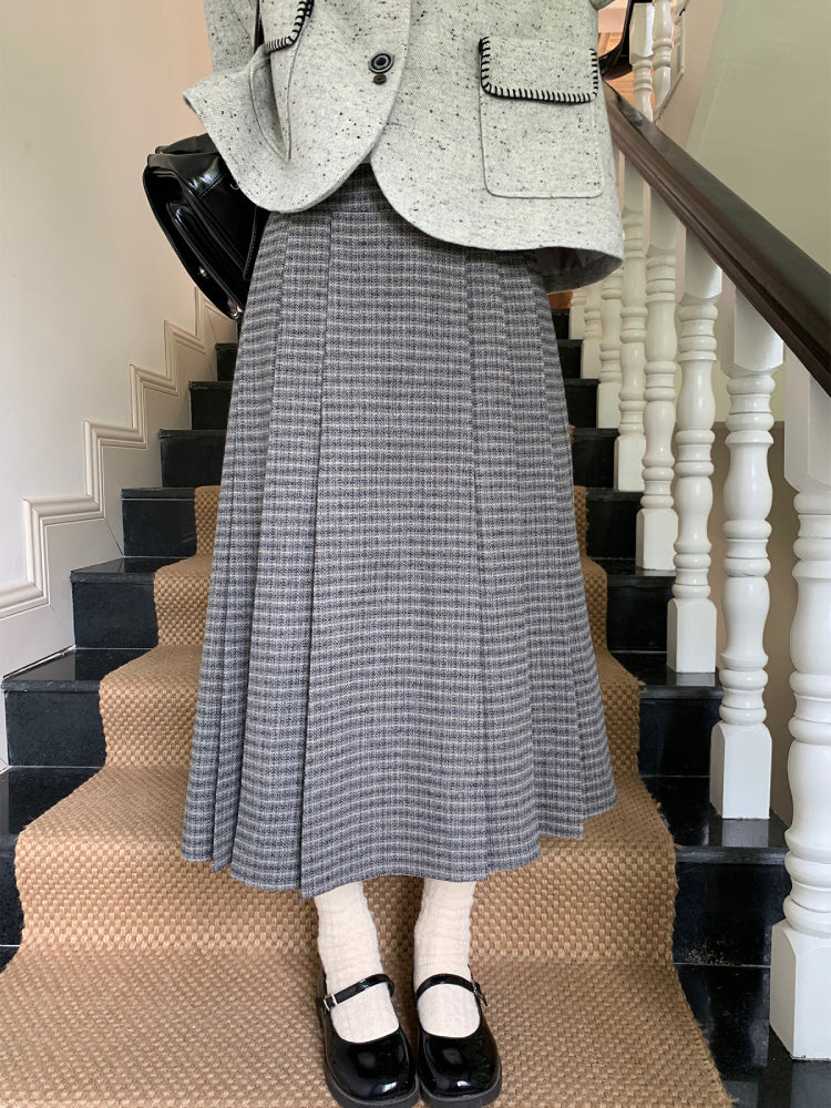 Whimsy Classroom Woolen Jacket & Skirt-ntbhshop