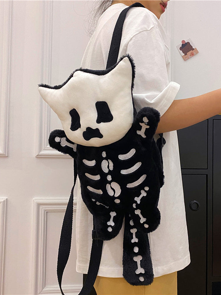 Shock Cat Devil Plush Backpack-ntbhshop