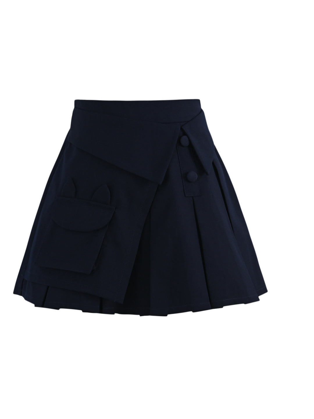 Sailor Kitty Club Pleated Skort-Bottoms-ntbhshop