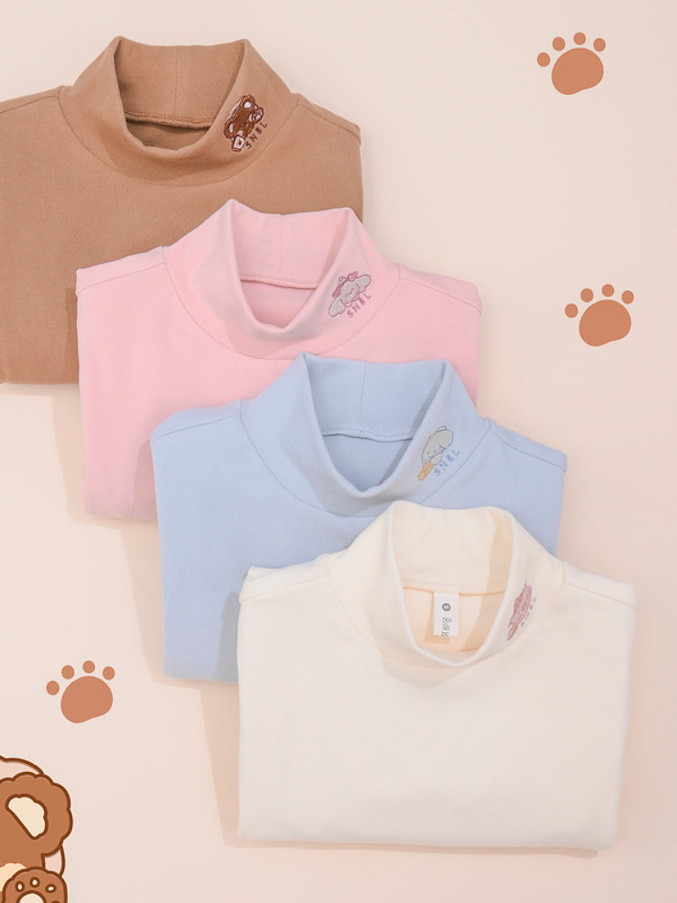 Sweet Stitch Turtleneck Base Tees-ntbhshop