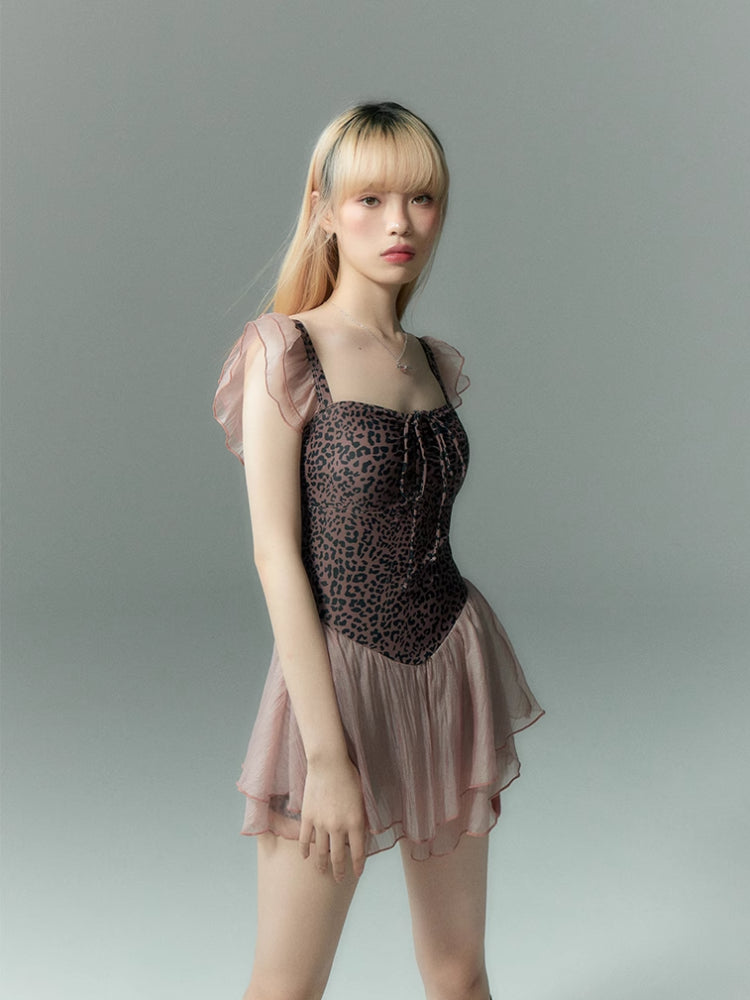 Glamourous Leopard One Piece Swimsuit-ntbhshop