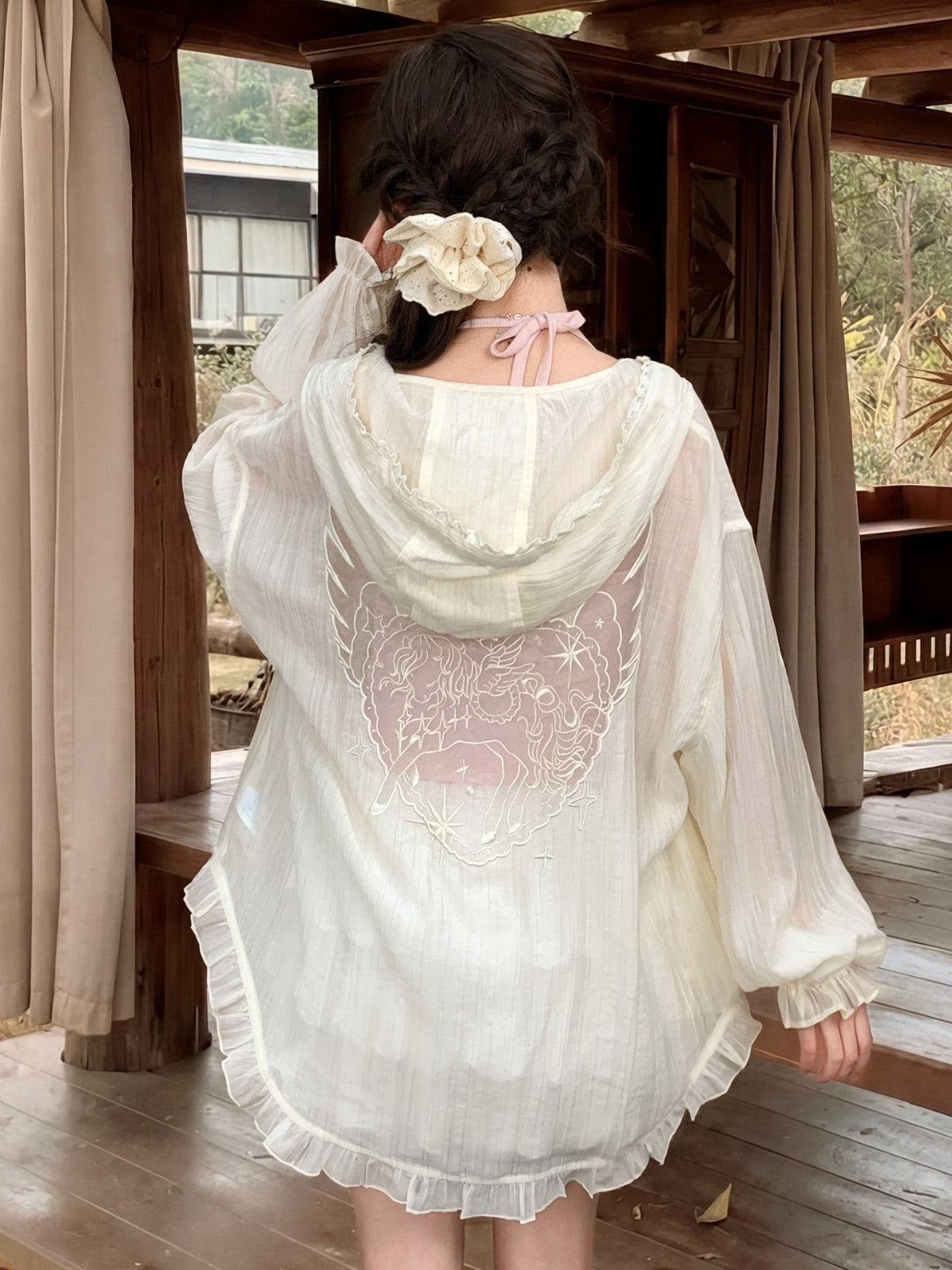 Sugar Lace Sun Sheer Coats-Outerwear-ntbhshop