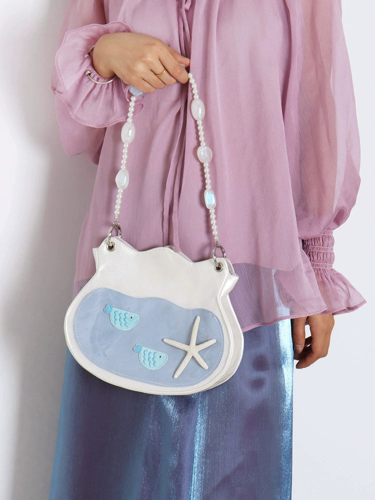 Pearl Fishbowl Crossbody Bag-ntbhshop