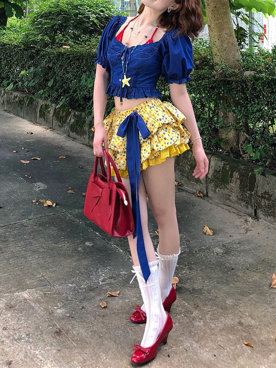 Snow White Cotton Bloomers-Bottoms-ntbhshop
