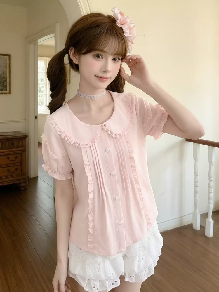 Cherry Parlor Blouse & Dress-Sets-ntbhshop