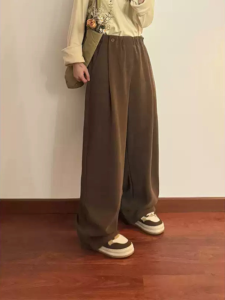 Classic Syllabus Pleated Pants-Bottoms-ntbhshop