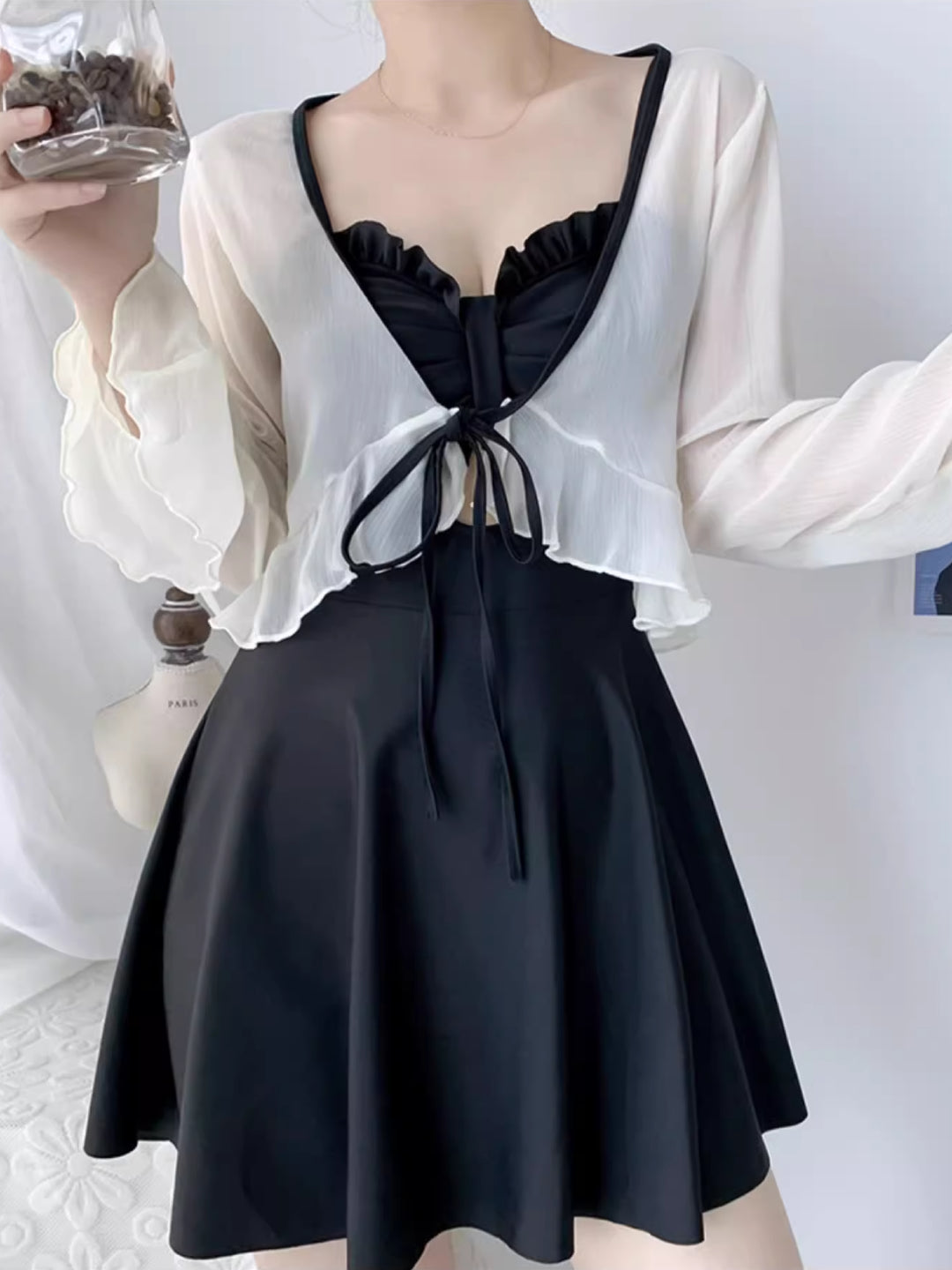 Serene Lady Swim Dresses-ntbhshop