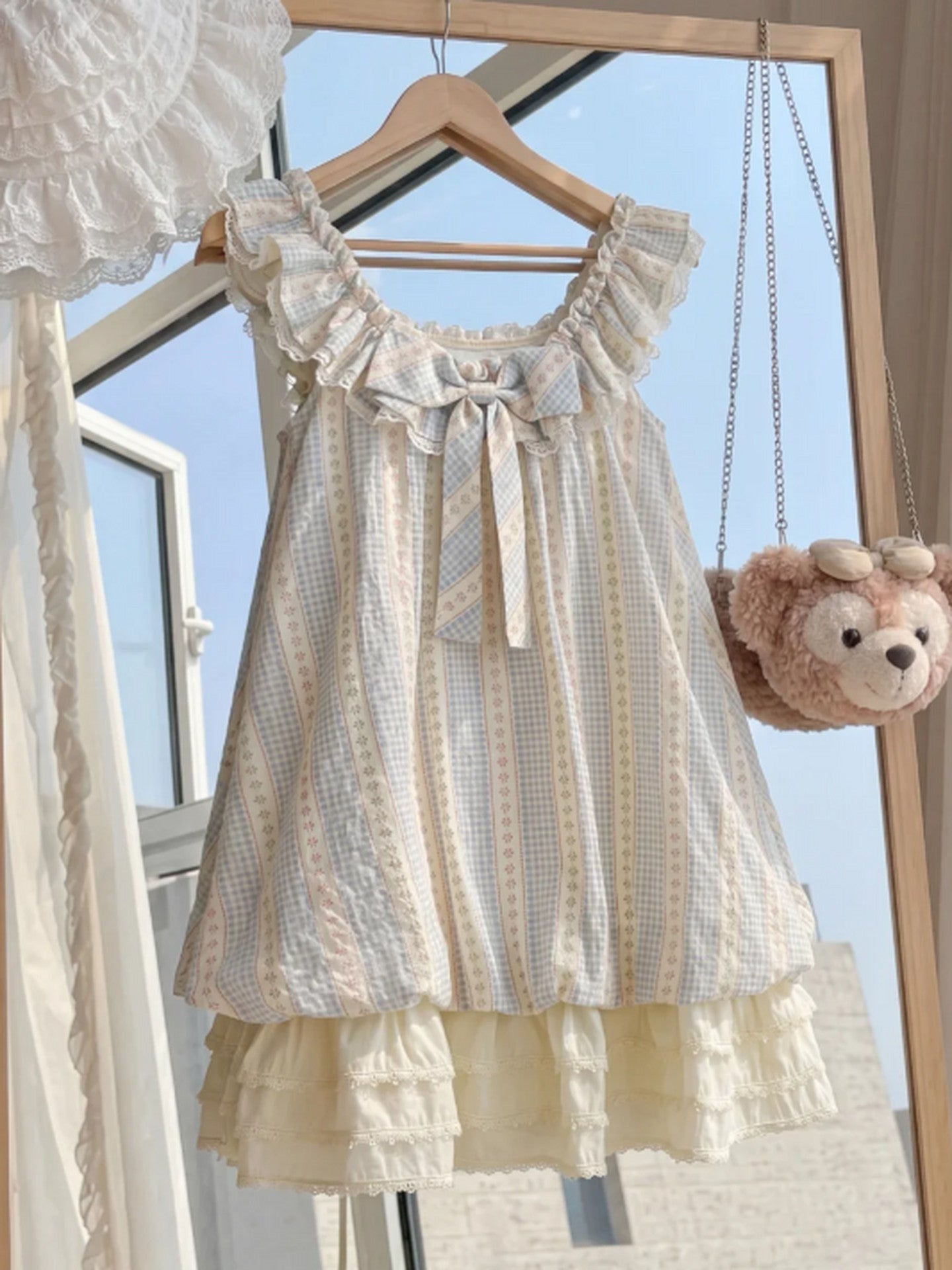 Little Lullaby Cotton Babydoll Dress-Dresses-ntbhshop
