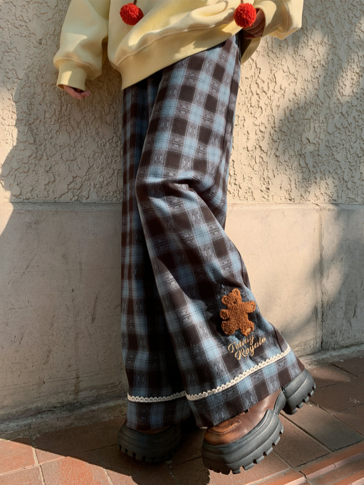 Teddy Royale Plaid Pants-ntbhshop