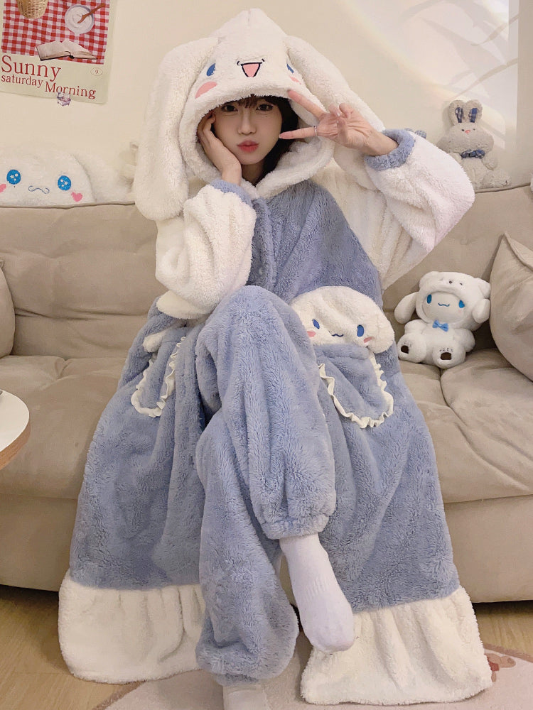 Cinnamoroll Cozy Fleece Pajamas-ntbhshop
