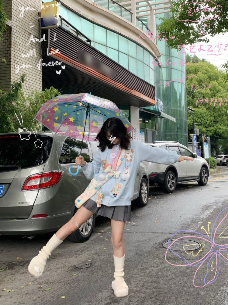 Little Meadow Friends Knit Jacket-ntbhshop