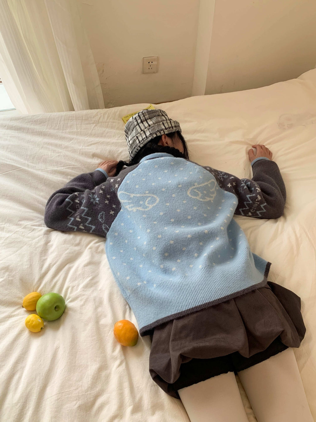 Cloud Speckle Knit Cardigans-Outerwear-ntbhshop