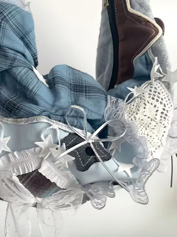 Moon Harvest Patchwork Crescent Bags-ntbhshop