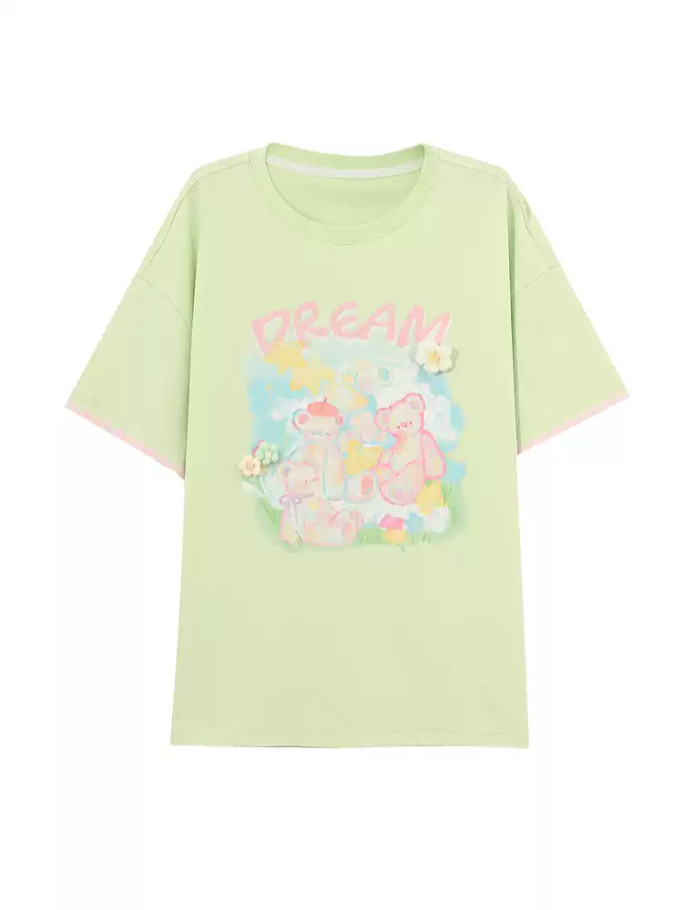 Gummy Bear Graphic Tees-Tops-ntbhshop