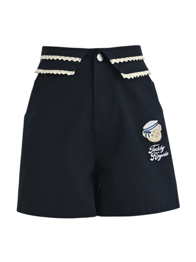 Teddy Royale Sailor Shorts-Bottoms-ntbhshop