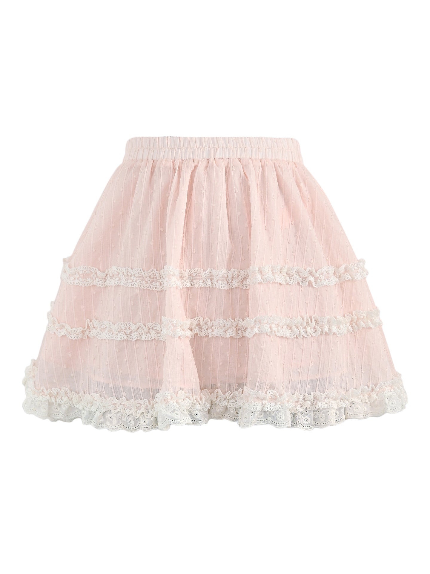 Pink Parfait Lyocell Skirt-Bottoms-ntbhshop