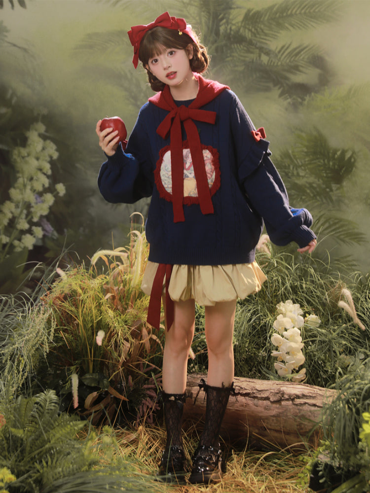 Dreamspell Snow White Knit Sweaters-ntbhshop