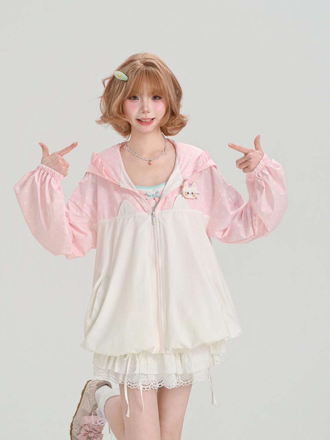 Berry Kitty Sun Jacket-Outerwear-ntbhshop
