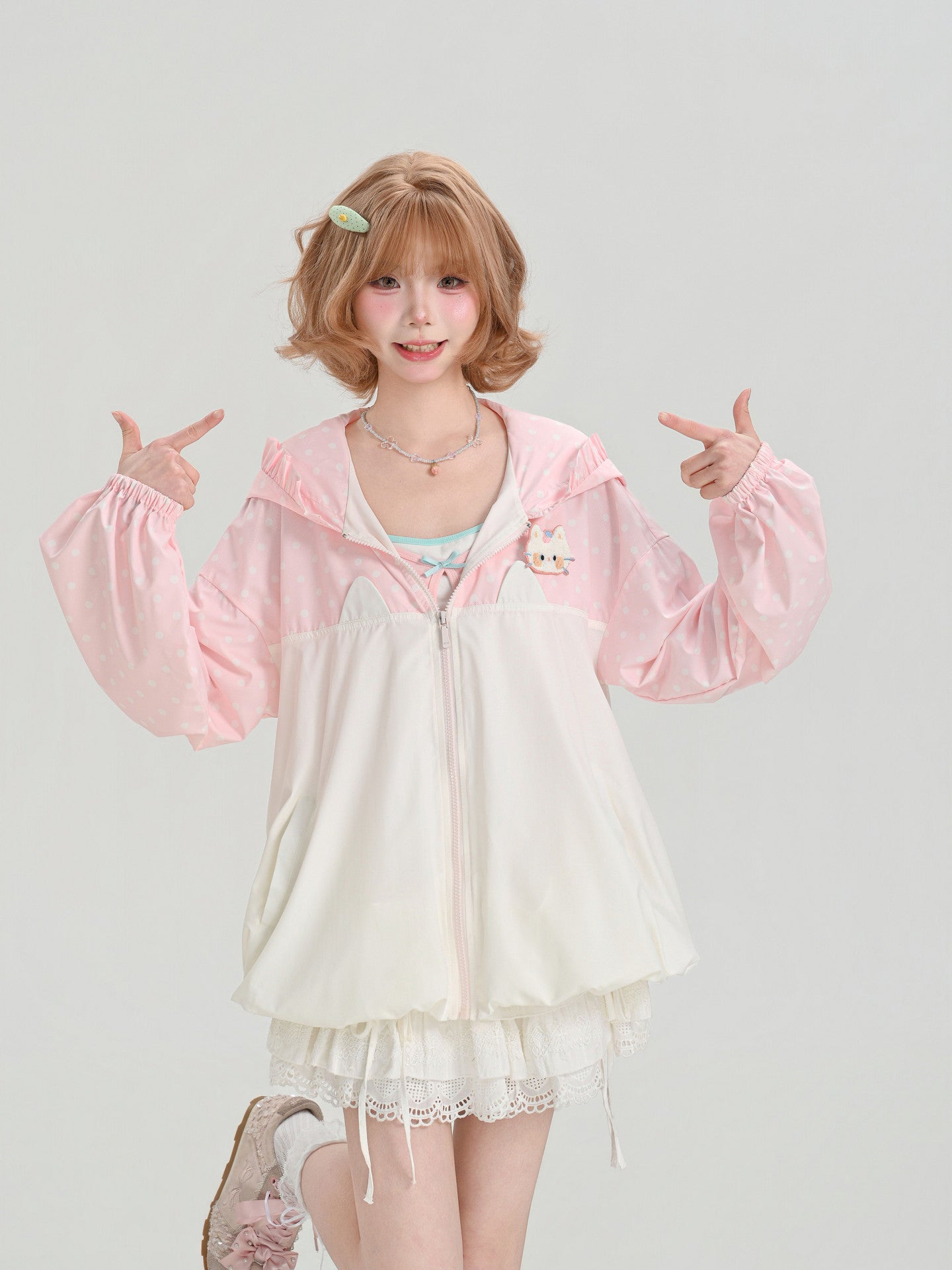 Berry Kitty Sun Jacket-Outerwear-ntbhshop