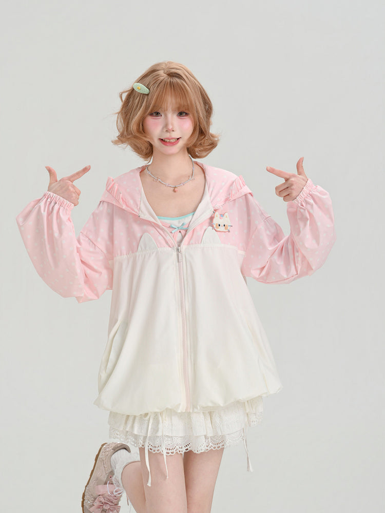 Berry Kitty Sun Jacket-Outerwear-ntbhshop