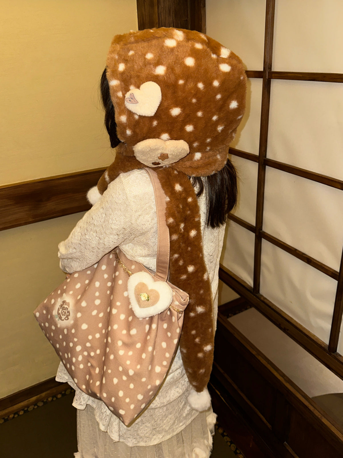 Biscuit Bambi Hooded Plush Wrap-ntbhshop