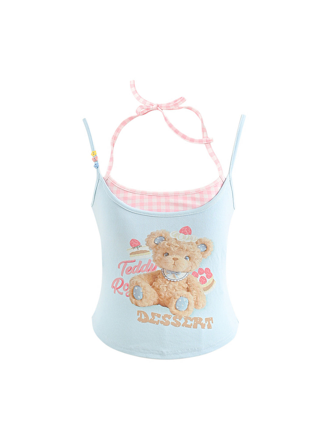 Berry Teddy Bra Camisole-Outerwear-ntbhshop