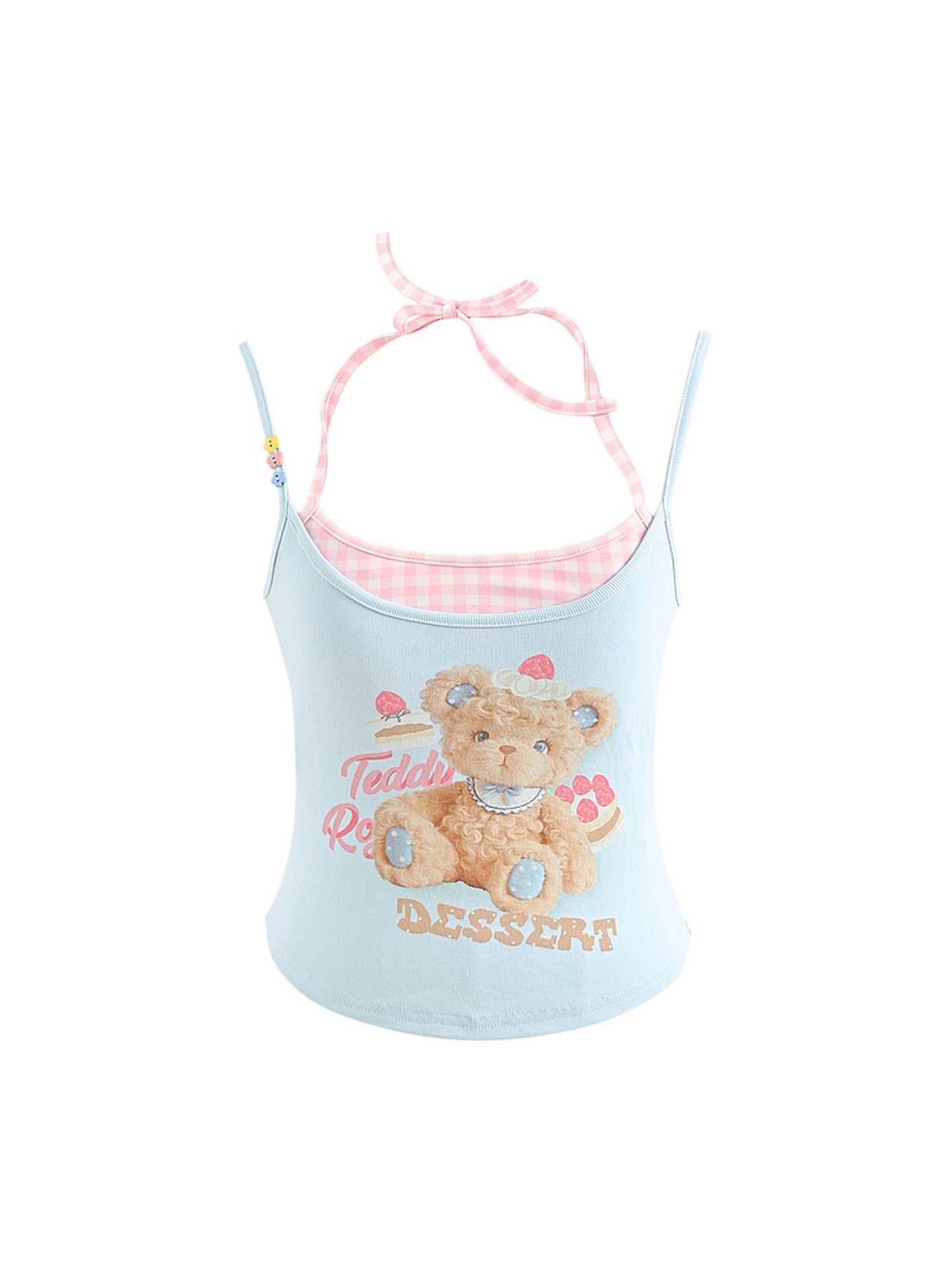 Berry Teddy Bra Camisole-Outerwear-ntbhshop