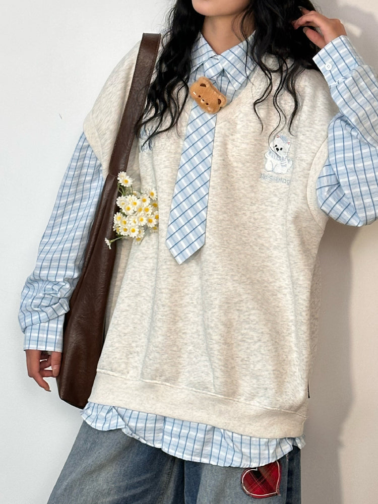 Bear Study Break Sweatshirts & Ties-ntbhshop