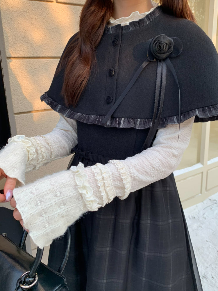 Midnight Rose Cape & Sundress-ntbhshop