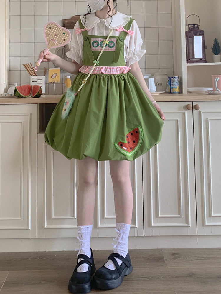 Fruit Pop Sweet Bubble Dresses-ntbhshop