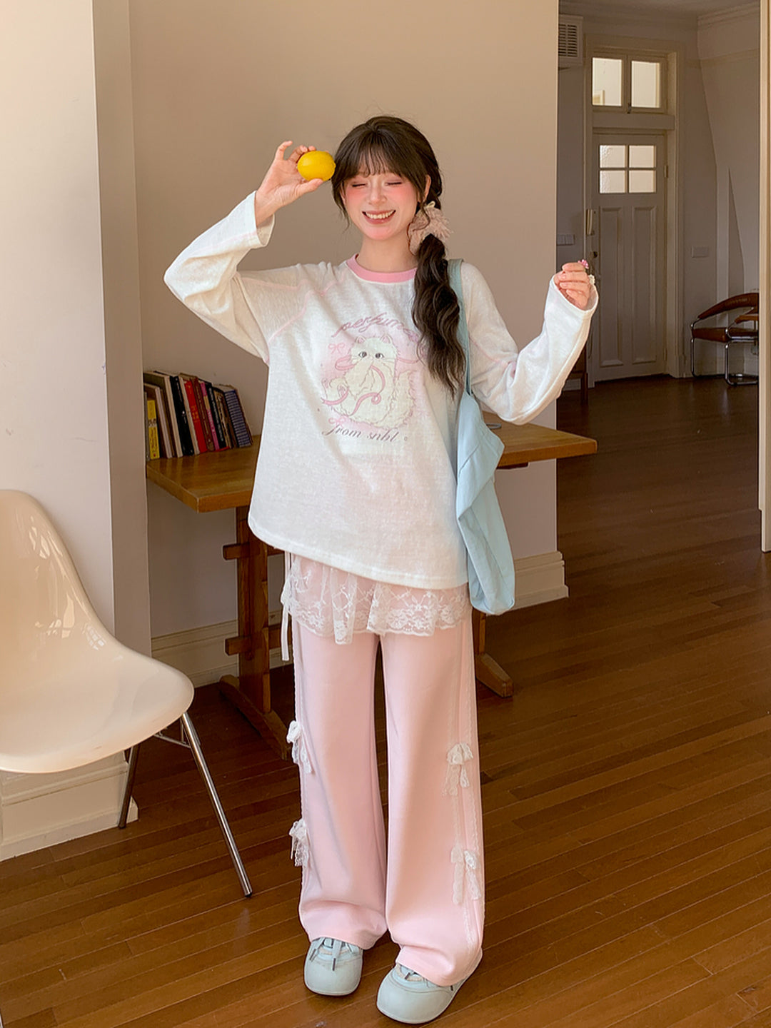 Lady Kitty Sheer Top-Tops-ntbhshop