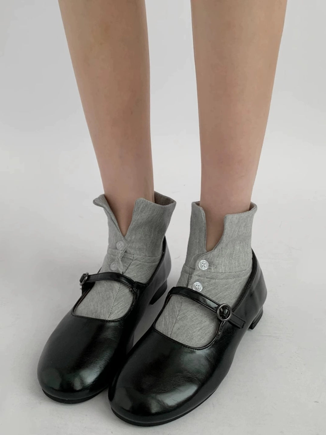 Polo Collar Flip Ankle Socks-ntbhshop