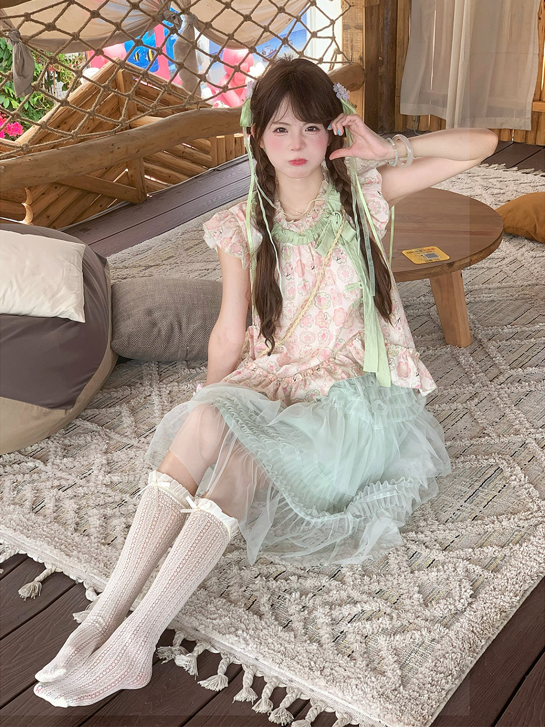 Guava Daydreams Fairy Top & Skirt-Sets-ntbhshop