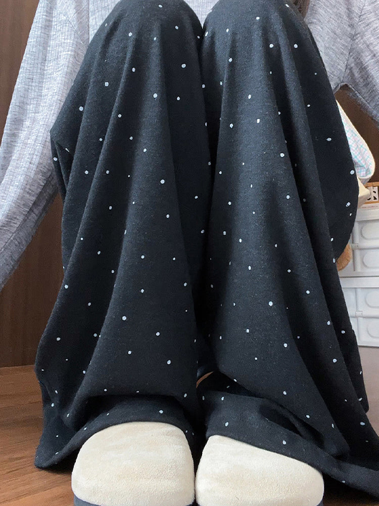 Milky Dot Cloud Lounge Pants-ntbhshop