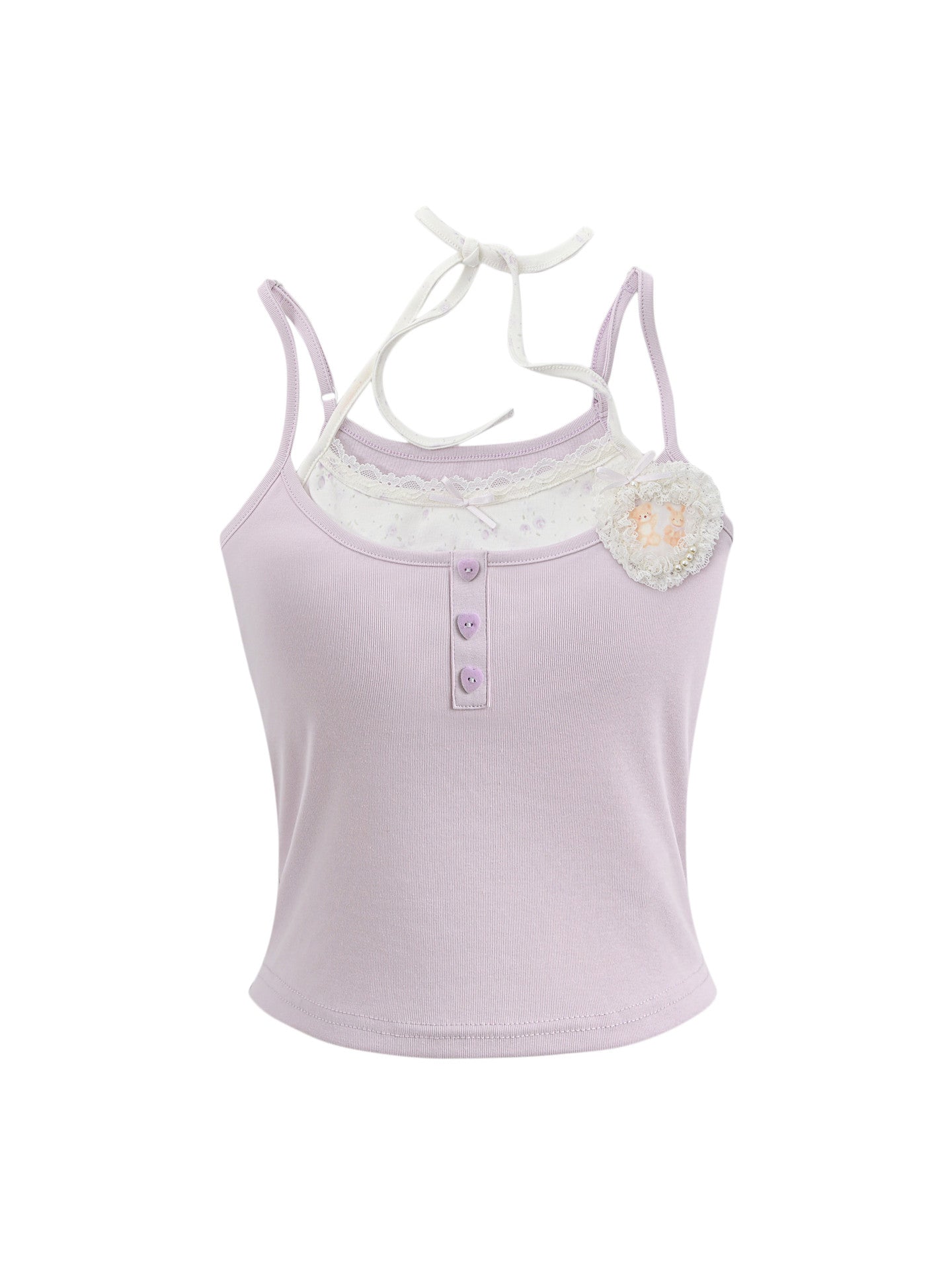 Lavender Bloom Layer Cami - ntbhshop