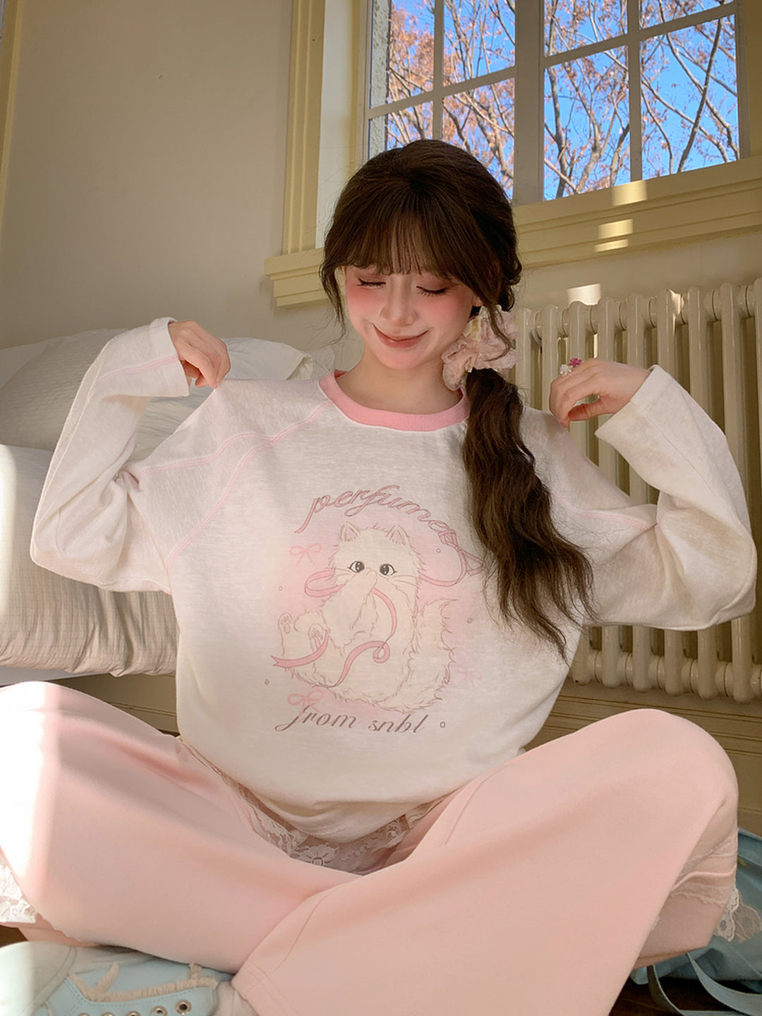 Lady Kitty Sheer Top-Tops-ntbhshop