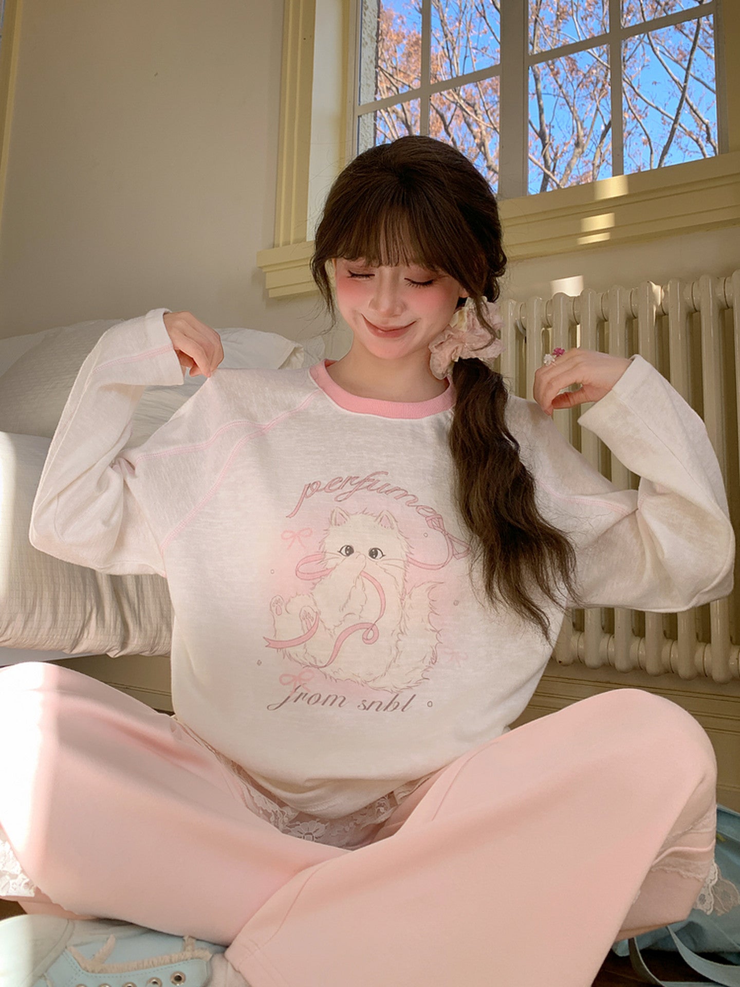 Lady Kitty Sheer Top-Tops-ntbhshop