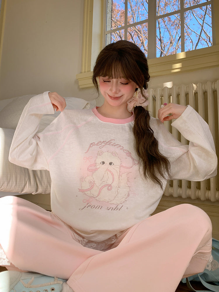 Lady Kitty Sheer Top-Tops-ntbhshop