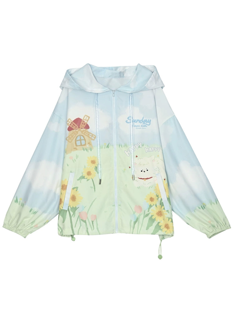 Happy Puppy UPF50+ Sun Protection Gradient Jacket-ntbhshop