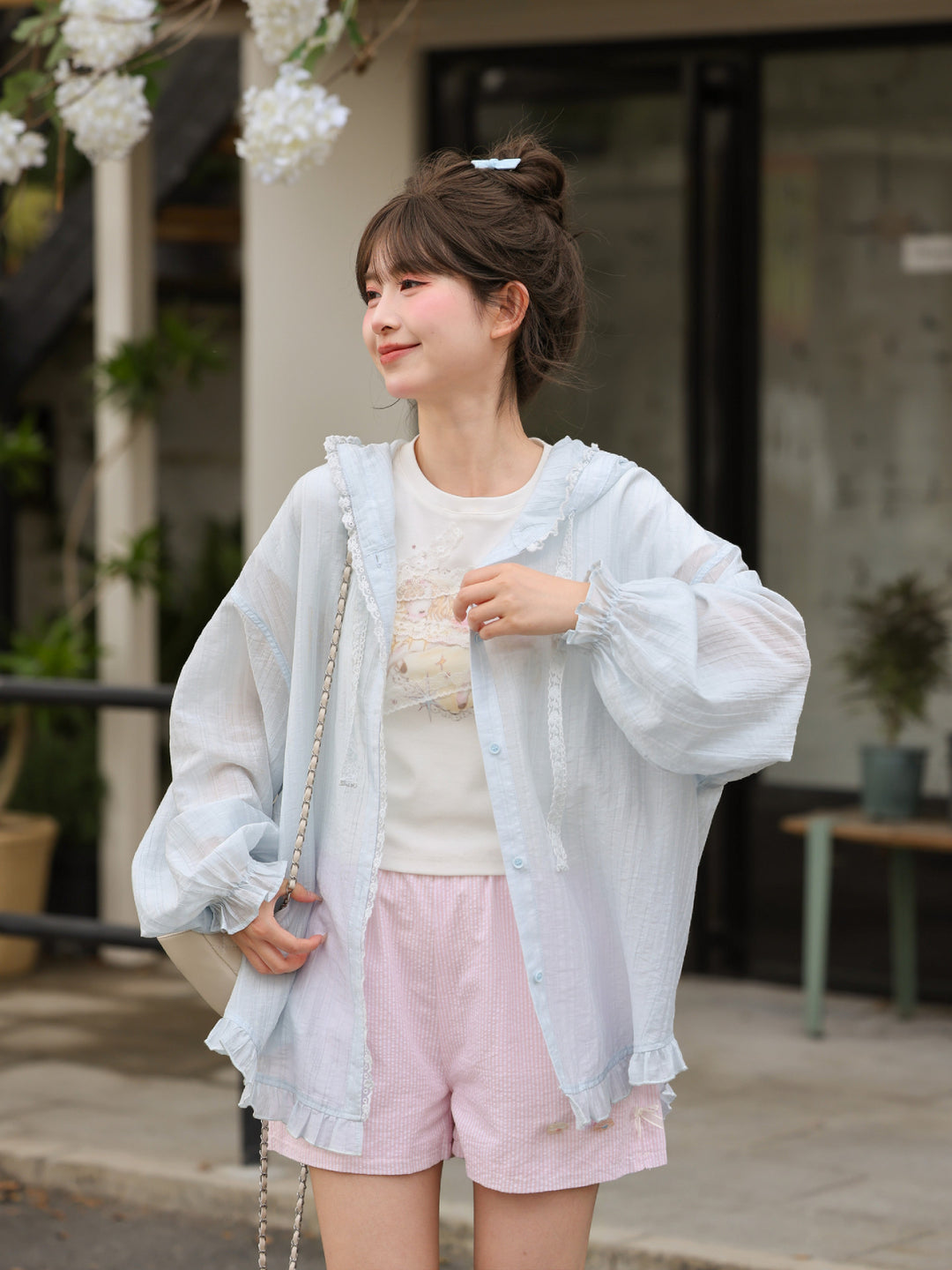 Sugar Lace Sun Sheer Coats-Outerwear-ntbhshop