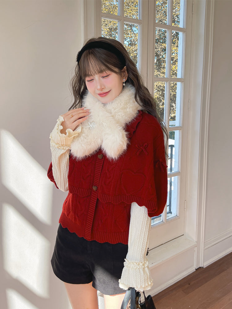Heart & Tea Garden Knit Cardigans-ntbhshop