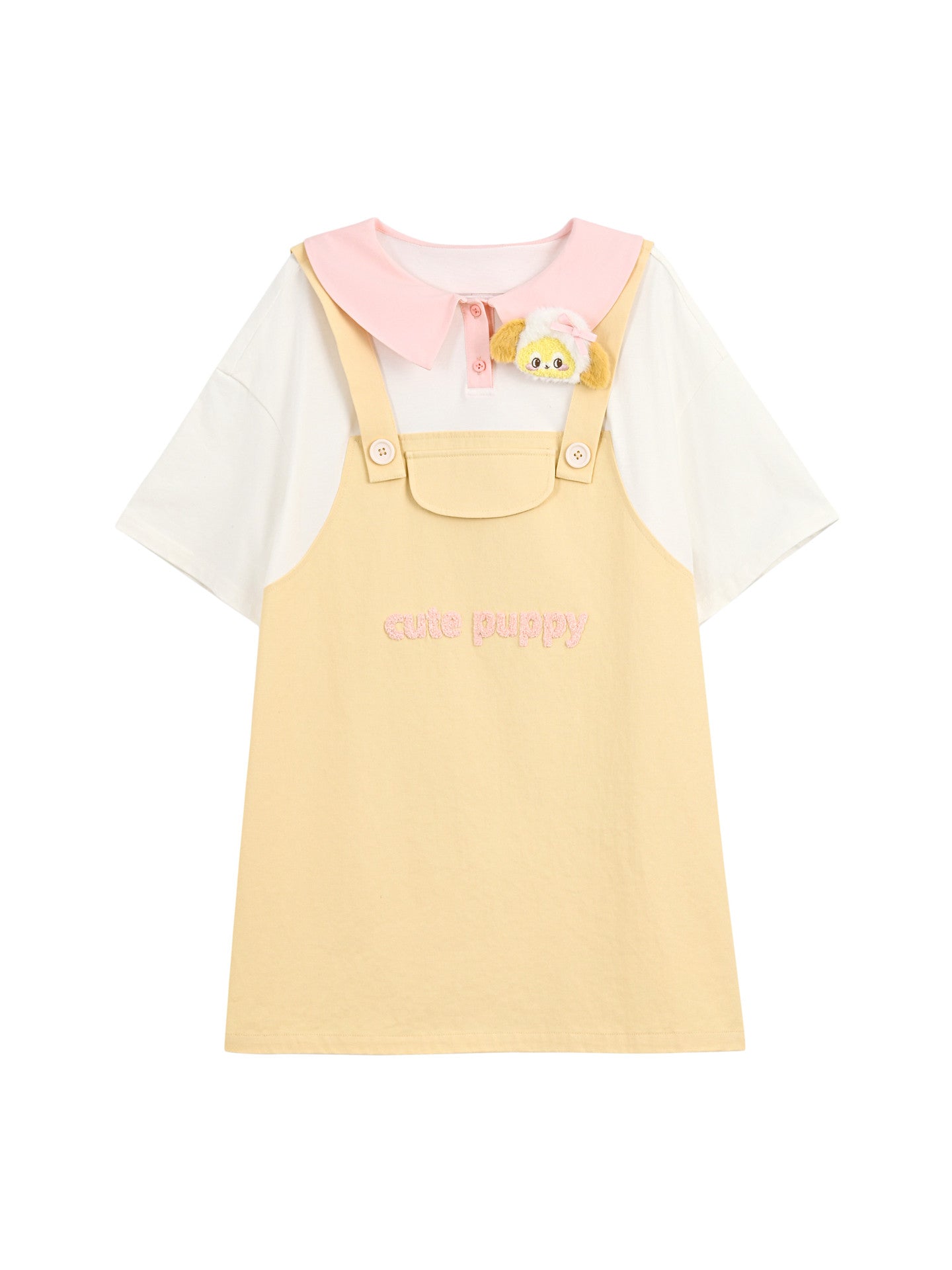 Puppy Honey Cotton Dress-Dresses-ntbhshop