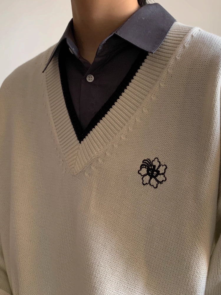 Haru JK DK Uniform Knit Sweaters-ntbhshop