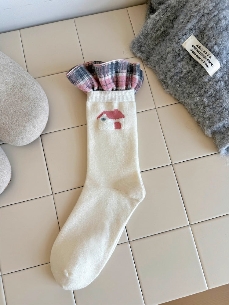 Ruffle Kiss Crew Socks-ntbhshop