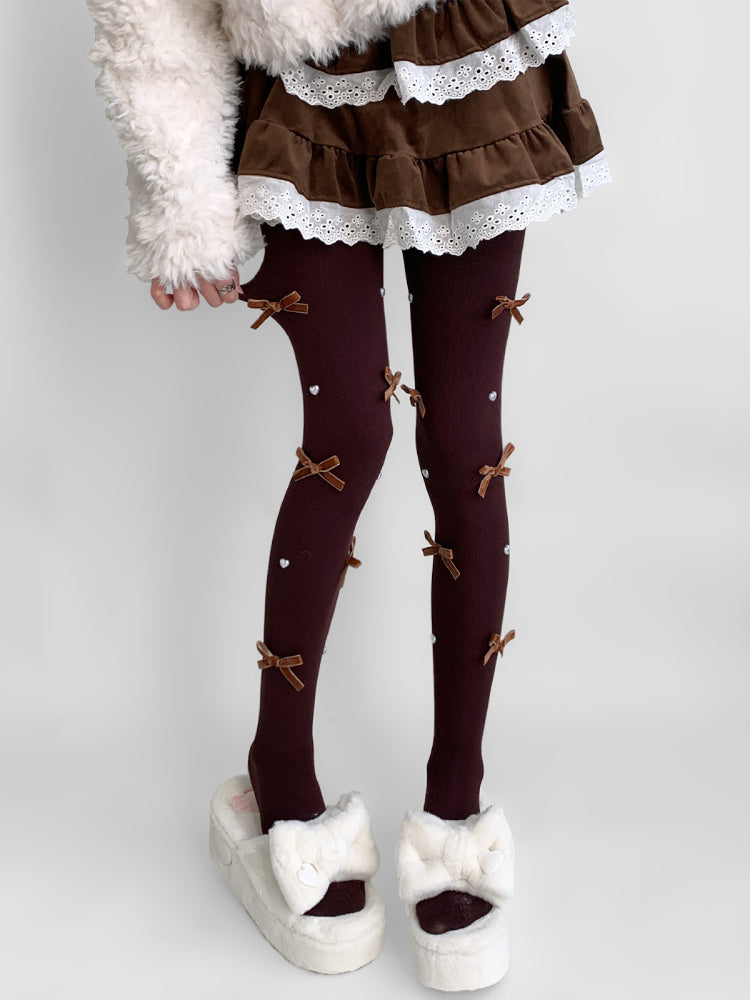 Softloom Ribbon Knit Tights-ntbhshop