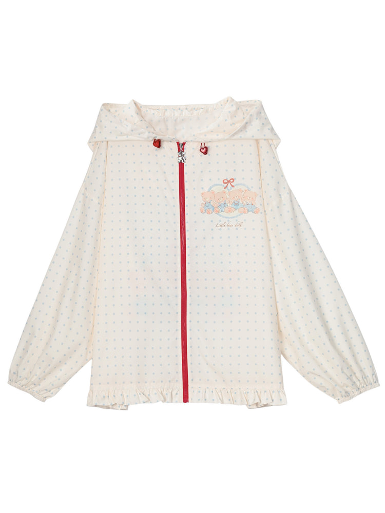 Teddy Dot Sun Jacket-Outerwear-ntbhshop