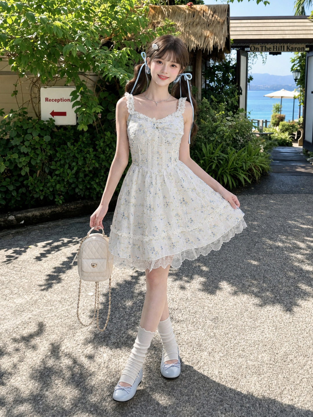 Seabloom Lace Dress-Dresses-ntbhshop