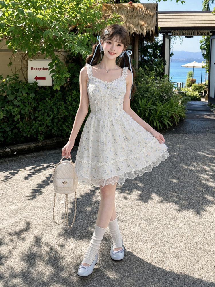Seabloom Lace Dress-Dresses-ntbhshop