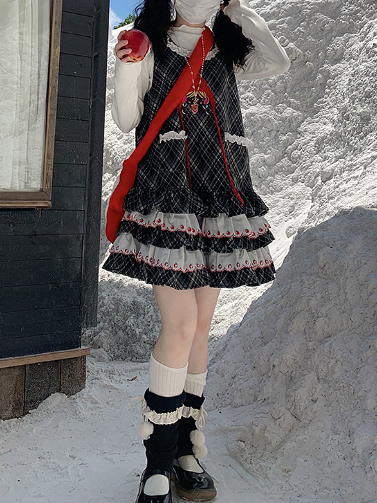 Little Red Daydream Cake Dresses-ntbhshop