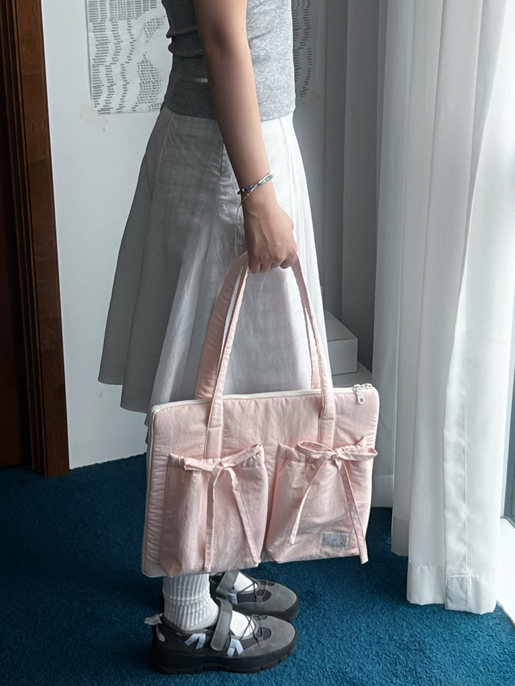 Rosy Bow Laptop Totes-Accessories-ntbhshop